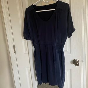 Lightweight navy JCrew dress size M